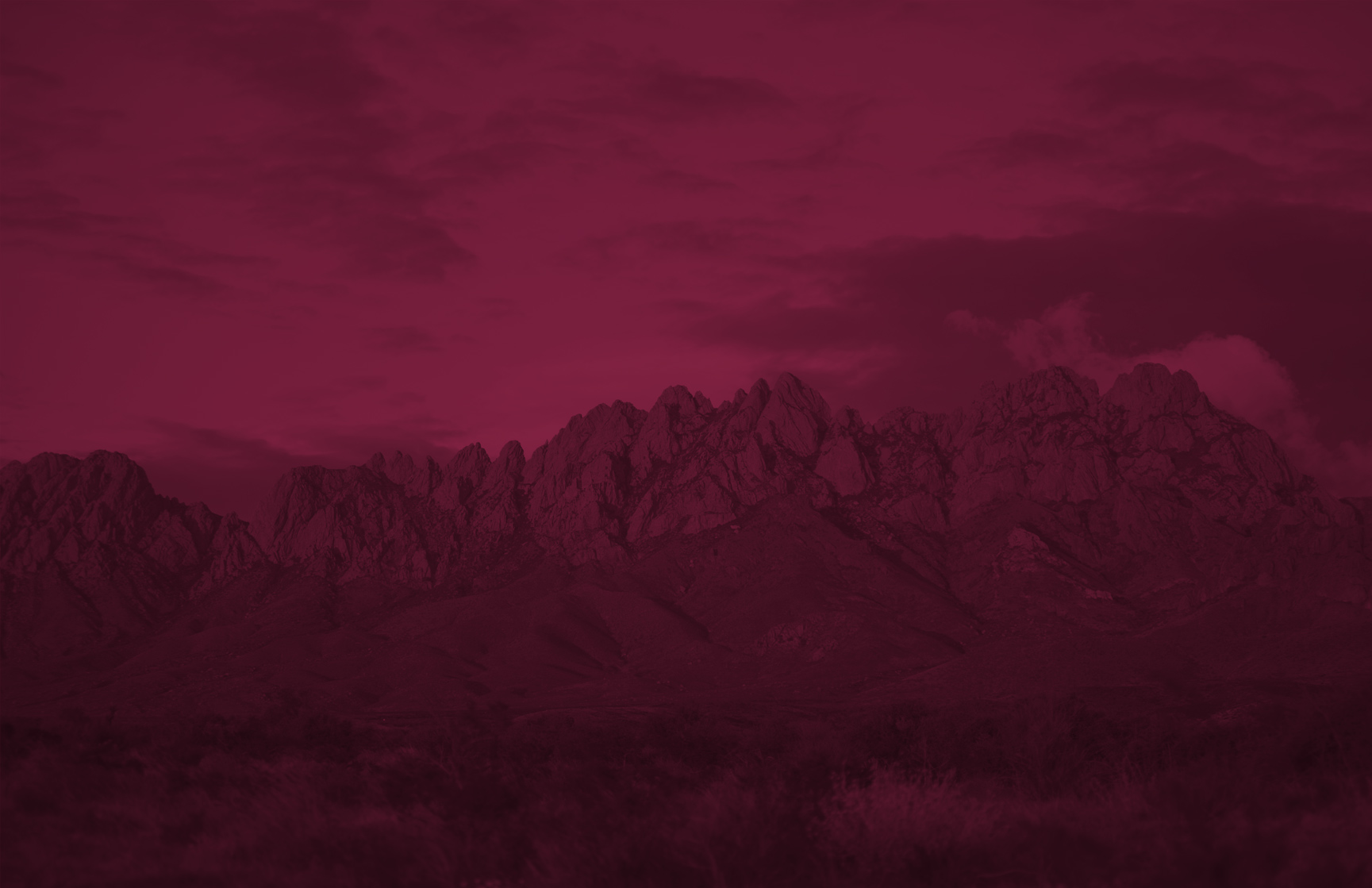 red mountains